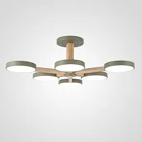 Люстра на штанге Imperiumloft TURNA Khaki TURNA-B01