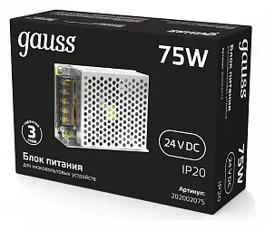Блок питания Gauss  202002075