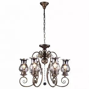 Подвесная люстра Arte Lamp Palermo A2053LM-6BR