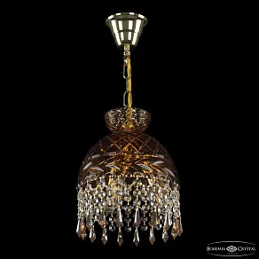 Подвесная люстра Bohemia Ivele Crystal 5478 5478/22 G Amber/M-1F Drops K721
