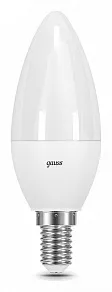 Лампа светодиодная Gauss Свеча E14 6.5Вт 6500K 103101307