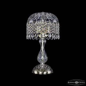 Настольная лампа декоративная Bohemia Ivele Crystal 1478 14781L1/25 G Leafs