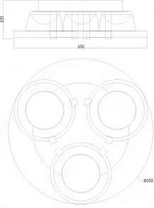 Потолочная люстра Moderli Biene V1110-CL