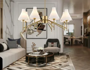 Люстра на штанге Ambrella Light HIGH LIGHT LH57135