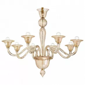 Подвесная люстра Ideal Lux Brigitta BRIGITTA SP8 AMBRA