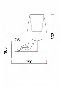 Бра Freya Comfy FR5270WL-01W