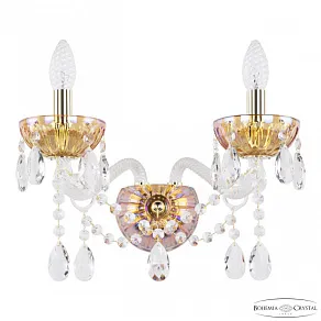Бра Bohemia Ivele Crystal 5413 5413B/2/165 G Shampan/M-1H
