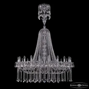 Подвесная люстра Bohemia Ivele Crystal 1413 1413/20/400/XL-160 Ni