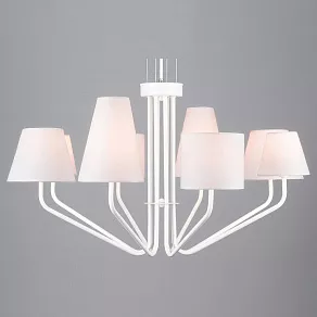 Подвесная люстра Eurosvet Ornato 70074/8 белый