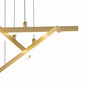 Подвесная люстра Indigo Paralleli 14017/3P Gold