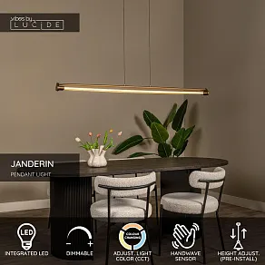 Подвесной светильник Lucide Janderin 24405/34/05