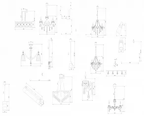 Подвесной светильник Eurosvet Shape 50213/1 латунь