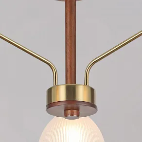 Люстра на штанге ILLUMICO  IL0286-3C-79 BR