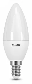 Лампа светодиодная Gauss Свеча E14 9.5Вт 6500K 103101310
