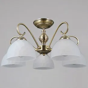 Люстра на штанге ILLUMICO  IL0894-5CSQ-26 AB ELITE