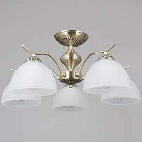 Люстра на штанге ILLUMICO  IL0896-5CSQ-26 AB ELITE