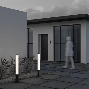 Наземный высокий светильник Maytoni Ginza O041FL-L30B3K