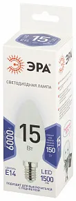 Лампа светодиодная Эра Стандарт E14 15Вт 6500K LED B35-15W-860-E14