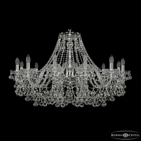 Подвесная люстра Bohemia Ivele Crystal 1409 1409/12/360 Ni