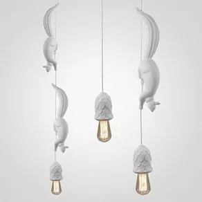 Подвесной светильник Imperiumloft Белка Karman Sherwood E Robin Se151 Bb Int-White 40.869-0