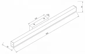 Подсветка для зеркала Maytoni Fichte MIR012WL-L14B4K