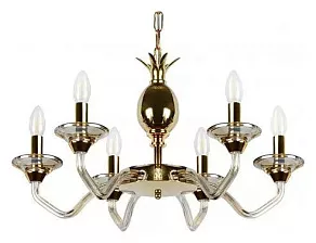 Подвесная люстра iLamp Flo YT2049-6 GD+COG