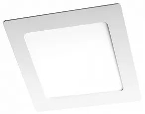 Встраиваемый светильник Jazzway  PPL-S 12W 6500K IP40 WH