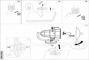 Светильник на штанге Eglo ПРОМО Pulfero 94834