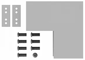 Соединитель угловой внутренний для треков накладных ST-Luce SKYLINE 48 ST1007.539.00