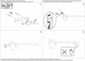 Бра Ideal Lux Drill DRILL AP1 CROMO
