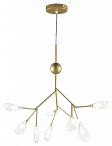 Подвесная люстра Natali Kovaltseva GRACE ll GRACE 75554/9С GOLD SATIN