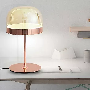 Настольная лампа декоративная Imperiumloft Noten Tab H415 Rose Gold NOTEN-TAB01