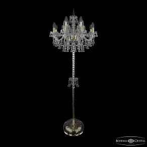 Торшер Bohemia Ivele Crystal 1409 1409T2/8+4/195-165 G