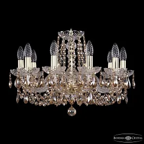 Подвесная люстра Bohemia Ivele Crystal 1402 1402/10/195 G R721