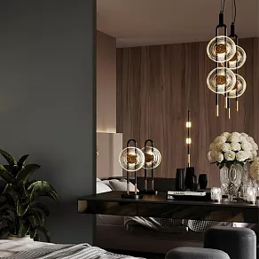 Настольная лампа декоративная Odeon Light Magnet 5407/12TL