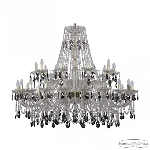 Подвесная люстра Bohemia Ivele Crystal 1411 1411/20+10/460 G K731