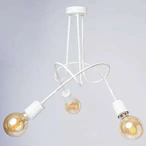 Люстра на штанге ADILUX Tango White Patina 10123