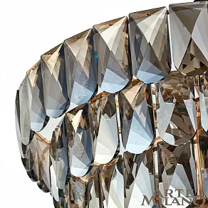 Подвесная люстра Arte Milano AM-33608B 33608B.D750.H530.E14.18 G