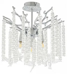 Люстра на штанге Arte Milano Веточка 230111.360.3.E14.C1 CW BRD-Clear