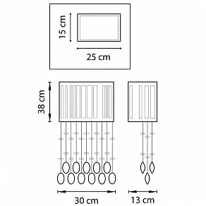 Накладной светильник Lightstar Cappe 745634
