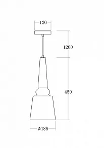 Подвесной светильник Vele Luce Appassionato VL2142P01
