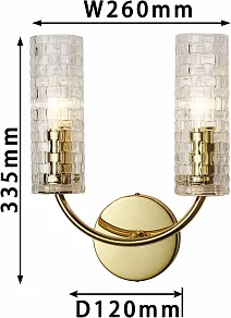 Бра Favourite Syreni 2817-2W