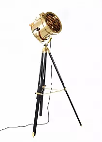 Торшер LUMINA DECO Cameron LDF 5535-1 GD+BK