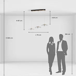 Подвесной светильник De City Оскар 62 510014503