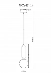 Подвесной светильник MyFar Pierre MR2242-1P