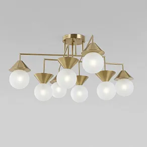 Люстра на штанге Eurosvet  302002/8 латунь Smart