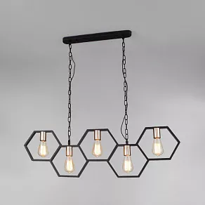 Подвесной светильник Eurosvet Arnia 70117/5 черный