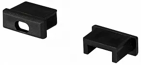 Заглушка для профиля с отверстием Arlight KLUS 026181