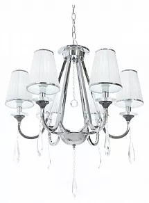 Подвесная люстра LUMINA DECO Milesia LDP 8926-6 WT+CHR