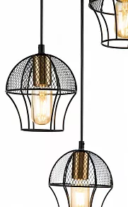 Подвесной светильник Indigo Pallo 10011/3P Black